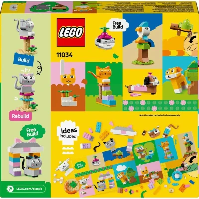 Lego CLASSIC Tvořiví mazlíčci 11034 (stavebnice)