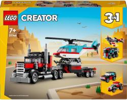 Lego CREATOR Auto náklaďák a helikoptéra 3v1 31146 (stavebnice)
