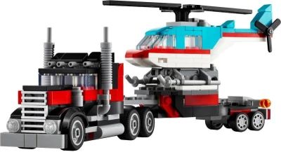 Lego CREATOR Auto náklaďák a helikoptéra 3v1 31146 (stavebnice)