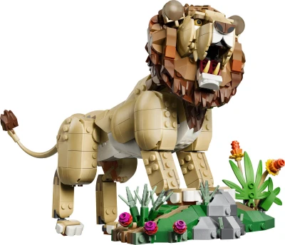 Lego CREATOR Divoká zvířata: Majestátní lev 3v1 31386 (stavebnice)