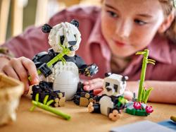 Lego CREATOR Divoká zvířata: Pandí rodinka 3v1 31165 (stavebnice)