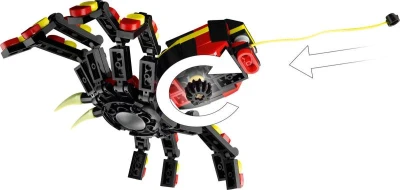 Lego CREATOR Divoká zvířata: Překvapivý pavouk 3v1 31159 (stavebnice)