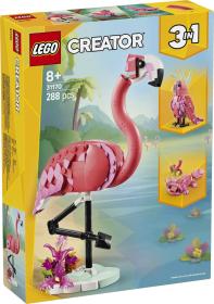 Lego CREATOR Divoká zvířata Růžový plameňák 3v1 31170 (stavebnice)