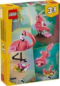 Lego CREATOR Divoká zvířata Růžový plameňák 3v1 31170 (stavebnice)