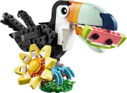 Lego CREATOR Divoká zvířata: Tropický tukan 3v1 31173 (stavebnice)