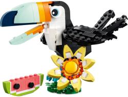 Lego CREATOR Divoká zvířata: Tropický tukan 3v1 31173 (stavebnice)