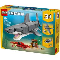 Lego CREATOR Divoký žralok a truhla s pokladem 3v1 31381 (stavebnice)