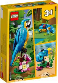 Lego CREATOR Exotický papoušek 3v1 31136 (stavebnice)