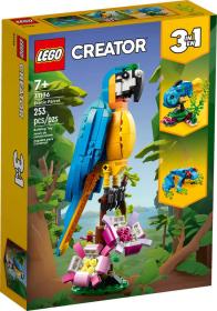 Lego CREATOR Exotický papoušek 3v1 31136 (stavebnice) Lego CREATOR Exotický papoušek 3v1 31136 (stavebnice)