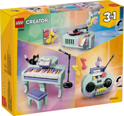 Lego CREATOR Hudební dekorace: Klavír s kočkou 3v1 31392 (stavebnice)