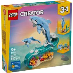Lego CREATOR Mořští živočichové: Krásní delfíni 3v1 31385 (stavebnice)