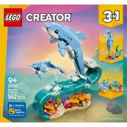Lego CREATOR Mořští živočichové: Krásní delfíni 3v1 31385 (stavebnice)