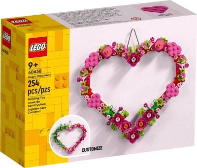 Lego CREATOR Ozdoba ve tvaru srdce 40638 (stavebnice)