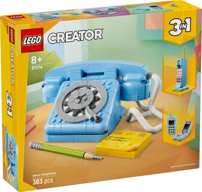 Lego CREATOR Retro telefon 3v1 31174 (stavebnice)
