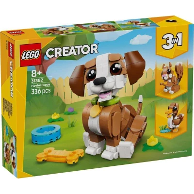 Lego CREATOR Roztomilá zvířata: Štěňátko 3v1 31382 (stavebnice)