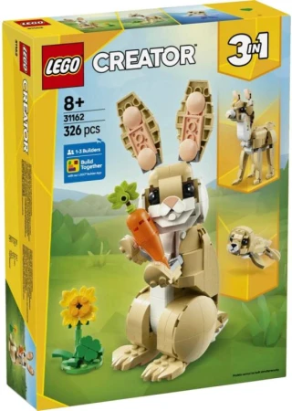 Lego CREATOR Roztomilý králíček 3v1 31162 (stavebnice)