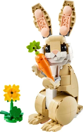 Lego CREATOR Roztomilý králíček 3v1 31162 (stavebnice)