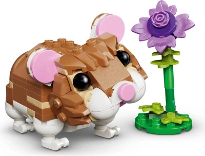 Lego CREATOR Roztomilý křeček s květinou 3v1 31376 (stavebnice)