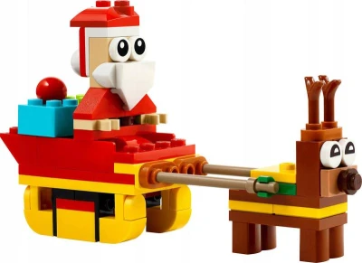 Lego CREATOR Santova jízda na saních 30670 (stavebnice)