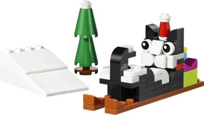 Lego CREATOR Sněžné dobrodružství s Kočkou Vločkou 30718 (stavebnice)