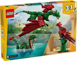 Lego CREATOR Středověký drak 31161 3v1 (stavebnice)