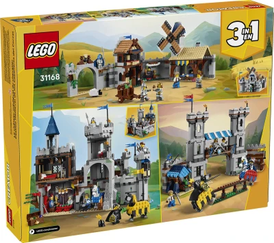 Lego CREATOR Stredoveký hrad a rytieri na koňoch 3v1 31168 (stavebnica)