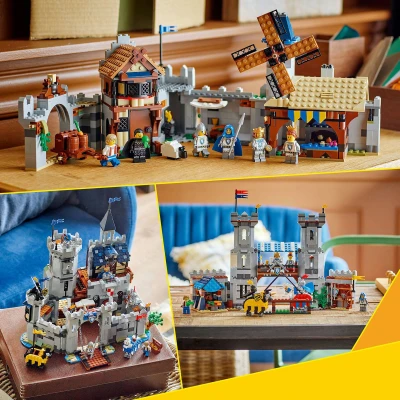Lego CREATOR Stredoveký hrad a rytieri na koňoch 3v1 31168 (stavebnica)