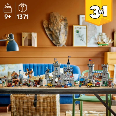 Lego CREATOR Stredoveký hrad a rytieri na koňoch 3v1 31168 (stavebnica)