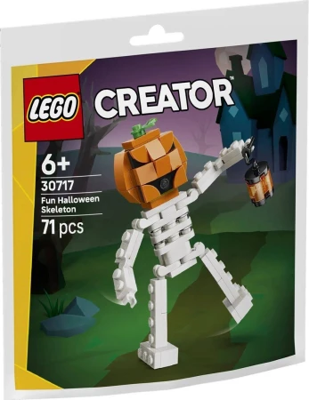 Lego CREATOR Zábavný halloweenský kostlivec 30717 (stavebnice) Lego CREATOR Zábavný halloweenský kostlivec 30717 (stavebnice)
