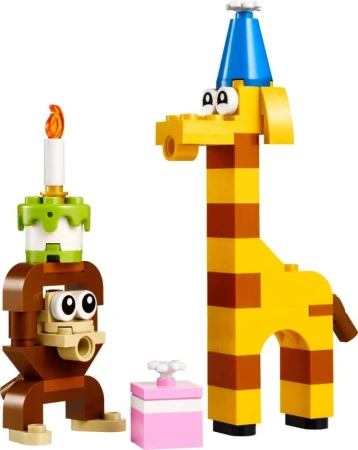 Lego CREATOR Zvířátka na narozeninové oslavě 30689 (stavebnice)