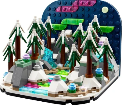 Lego DIORAMA Polární záře 40785