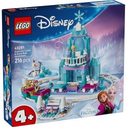 Lego DISNEY FROZEN Elsin ledový palác a jízda na sněhu 43281 (stavebnice)