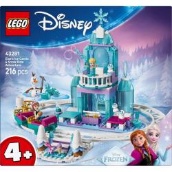 Lego DISNEY FROZEN Elsin ledový palác a jízda na sněhu 43281 (stavebnice)