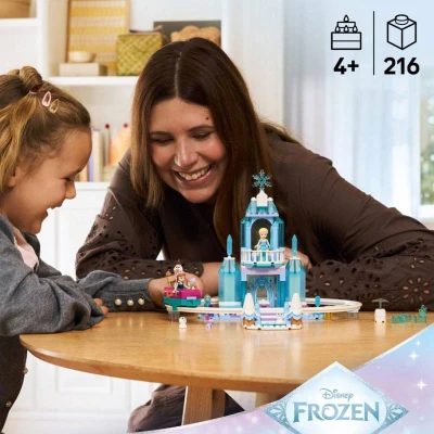 Lego DISNEY FROZEN Elsin ledový palác a jízda na sněhu 43281 (stavebnice)