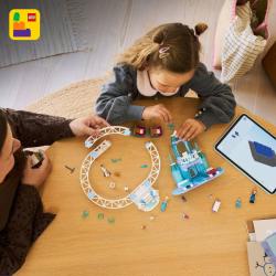 Lego DISNEY FROZEN Elsin ledový palác a jízda na sněhu 43281 (stavebnice)