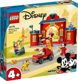 Lego DISNEY Hasičská stanice a auto Mickeyho a přátel 10776 (stavebnice)
