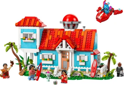 Lego DISNEY Lilo a Stitch a domek na pláži 43268 (stavebnice)