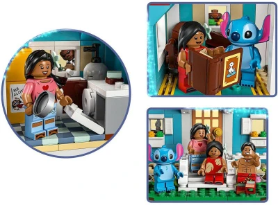 Lego DISNEY Lilo a Stitch a domek na pláži 43268 (stavebnice)