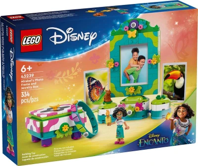 Lego DISNEY Mirabelin fotorámeček a šperkovnice 43239 (stavebnice) Lego DISNEY Mirabelin fotorámeček a šperkovnice 43239 (stavebnice)
