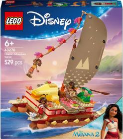 Lego DISNEY Vaiana a dobrodružství na kánoi 43270 (stavebnice)