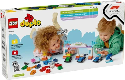 Lego DUPLO Auta a řidiči F1 10445 (stavebnice)