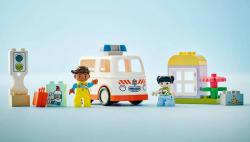 Lego DUPLO Auto sanitka a řidič 10447 (stavebnice)
