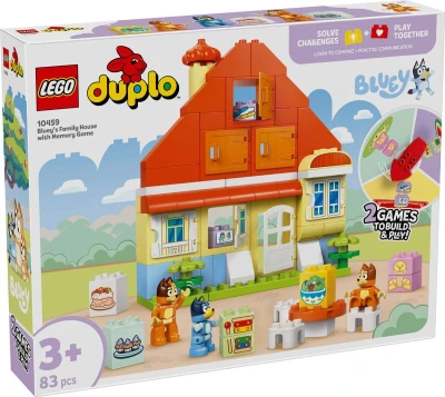 Lego DUPLO Bluey a jeho dům 10459 (stavebnice) Lego DUPLO Bluey a jeho dům 10459 (stavebnice)