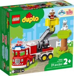 Lego DUPLO Hasičský vůz na baterie Světlo Zvuk 10969 (stavebnice)