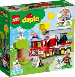 Lego DUPLO Hasičský vůz na baterie Světlo Zvuk 10969 (stavebnice)
