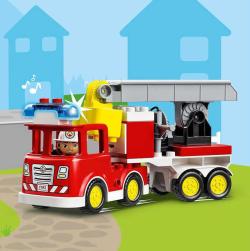 Lego DUPLO Hasičský vůz na baterie Světlo Zvuk 10969 (stavebnice)