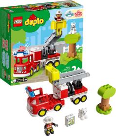 Lego DUPLO Hasičský vůz na baterie Světlo Zvuk 10969 (stavebnice)