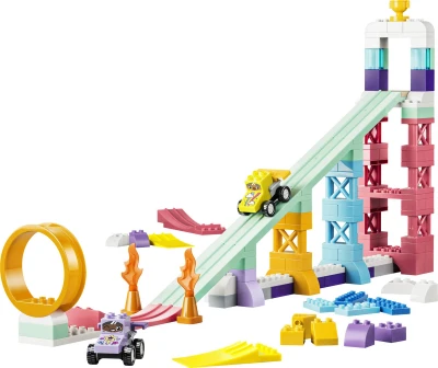 Lego DUPLO Město: Kreativní rampy s autíčky 3v1 10478 (stavebnice)