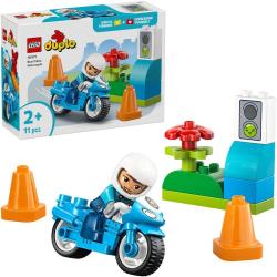 Lego DUPLO Město: Modrá policejní motorka 10471 (stavebnice) Lego DUPLO Město: Modrá policejní motorka 10471 (stavebnice)