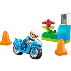 Lego DUPLO Město: Modrá policejní motorka 10471 (stavebnice)